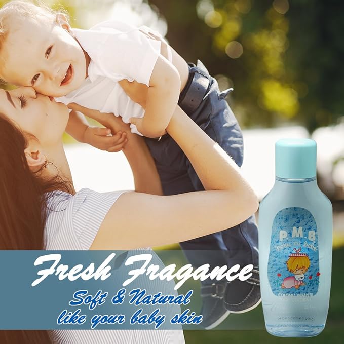 PMB Para Mi Bebe Baby Cologne. Original Scent. Alcohol Free. Gentle and Fresh Fragance for Your Baby. 25 Fl Oz / 750 ml. Pack of 4
