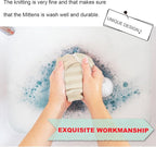 Newborn Mittens No Scratch 100% Cotton Mitts Boy Girl baby mittens 0-6 months 6 Pack