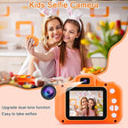 GKTZ Toys for Girls Age 3-8, Kids Camera Digital Video Toddler Camera Children Camcorder Birthday Gifts for 3 4 5 6 7 8 Year Old Girls with 32GB SD Card