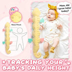 Baby Toys 0-6-12 Months, Musical Stuffed Animal Activity Soft Toys with Multi-Sensory Crinkle,Rattles and Textures,Infant Baby Girl Toys Gifts for Newborn Tummy Time,Dinosaur,Pink