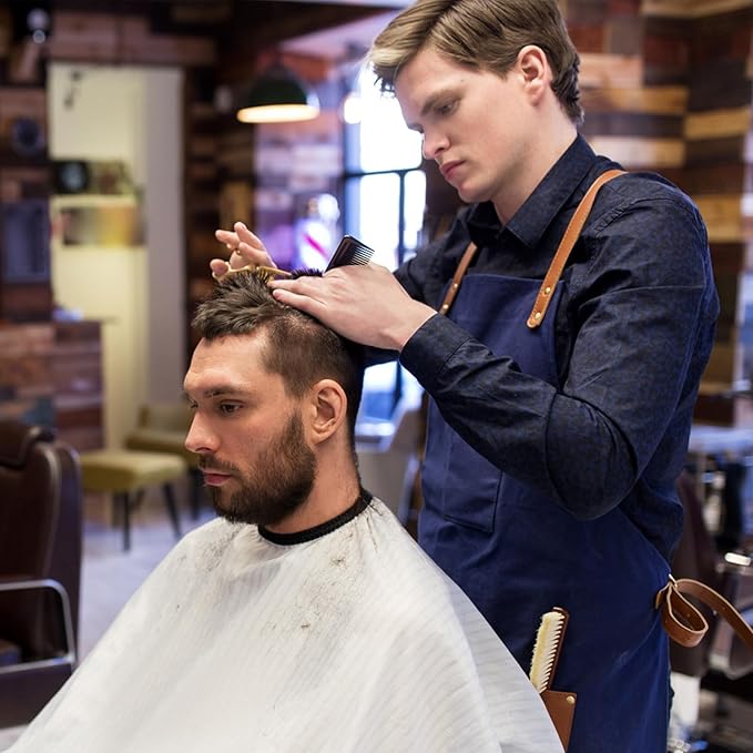 14-Piece Professional Hair Cutting Scissors Kit – Stainless Steel Hair Shears, Barber Scissors, Thinning Shears & Razor – Hair Cutting Kit for Men/Women/Kids – Barber Supplies & Accessories