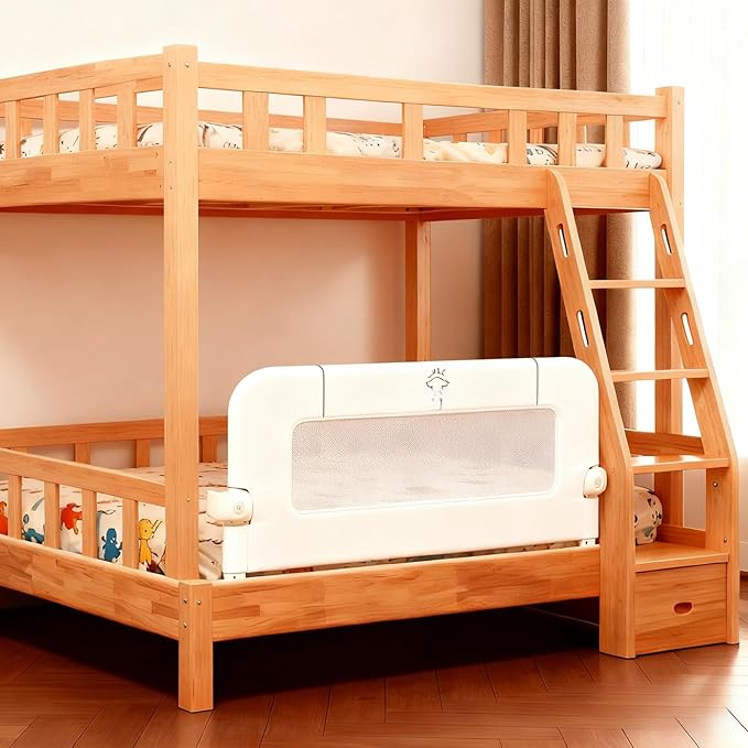 33" Bed Rails for Toddlers(Compact) for Single/Twin Bed with U-Shape Base, Toddler Bed Rails with More Stable and Secure, Fit for High/Low Mattresses, Box/Platform Bed