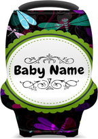 Baby Car Seat Stroller Cover Nursing Cover New Mom Breastfeeding Scarf Soft Stretchy Infant Carrier Cover Car Canopy Coverage