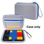 JCHPINE Hard Carrying Case for GiiKER Super Slide Brain Games, Protective Storage Holder for GiiKER Brain Teaser Puzzles Interactive Handheld Game Console Accessories (Blue Case Only)