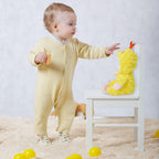 June Garden 12" Sweet Dolly Cheerful Chicky - Stuffed Ultra Soft Baby Doll for Birth and Up - Adorable Chicken Outfit