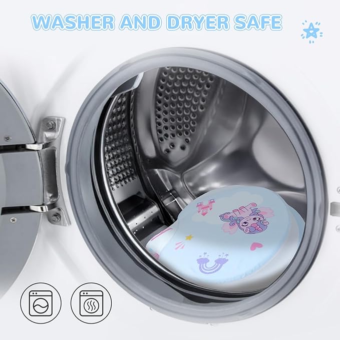 Flower Baby Bath Pad - Ultra Soft Infant Bathtub Mat with Non-Slip Petal Design, Newborn Bathing Lounger Insert for Sink or Tub, Unicorn Theme (Unicorn)