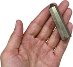 Amazing Gemstone Pyrite Crystal Towers - Natural Healing Crystal Point Obelisk for Reiki Healing and Crystal Grid (2 Inch to 3 Inch)