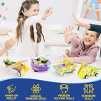 STEM Kits for Kids Age 8-10, STEM Toys for Boys Age 8-12, Science Experiments Robotics Engineering Projects Crafts Robot Building Activities for 6 7 8 9 10 11 12 13 14 Year Old Boys