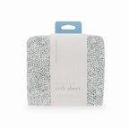 Little Unicorn Premium Crib Sheet | Breathable & Super-Soft Muslin Fabric (Green Seed)