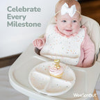 WeeSprout Silicone Divided Plates (With Lids), 100% Food Grade Silicone Divided Plates for Toddlers & Kids, Dishwasher & Microwave Safe