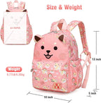 SUN EIGHT Toddler Backpack for Girls 2-5,Kindergarten Backpack for Girls,Preschool Backpack(Puppy)