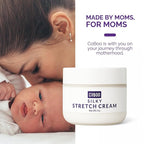 Silky Stretch Cream | Maternity Stretch Mark Cream for Pregnancy | Paraben Free 7oz Formula to Reduce Stretch Marks & Improve Skin Elasticity | Refreshing Scent