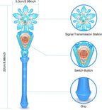 AMERFIST Magic Wand for Flying Orb Ball Cosmic Globe Galantic Fidget Spinner Toy with Infrared Sensor Gifts for Kids Adult - Two Modes-Built-in LED Lights