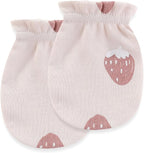 Newborn Baby Boy Girl Caps Mittens Socks Set Cotton Baby Essentials Accessories (Hats+Gloves+Socks)