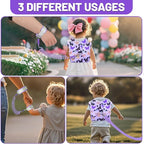 Toddler Harness with Anti Lost Wrist Link - Baby Safety Leash for Kids for Travel for Crowded Parks, Airports