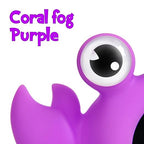 TKY Baby Bath Thermometer with Floating Toys & Room Temperature Monitor - Rechargeable Digital Thermometer with Temperature Alerts, Bath Essentials for Newborns, Infants Crab (Purple)