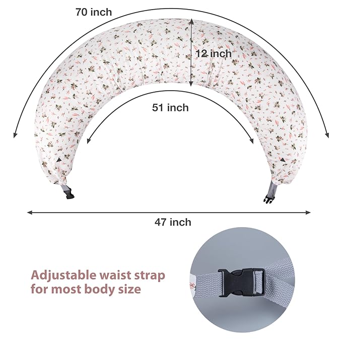 Chilling Home Nursing Pillow for Breastfeeding,Multifunctional Adjustable Breast Feeding Pillow,Bottle Feeding More Support for Mom and Baby, Breastfeeding Essentials for Newborn,Removable Cover