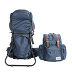 ClevrPlus Urban Explorer Child Carrier Hiking Baby Backpack, Marine Blue