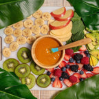 Avanchy Bamboo & Silicone Infant Training Spoons, BPA Free - Soft Tip, Easy on Gums, First Stage Feeding Utensils for Baby-Led Weaning, Self-Feeding, Assorted w/Pink