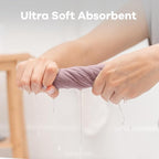 Comfy Cubs Muslin Baby Washcloths 6 Pack - Soft 6-Layer Cotton Wash Cloths for Sensitive Skin - 10"x10" Large, Gentle, Absorbent Infant Essentials for Newborn and Toddlers - Multi Girl