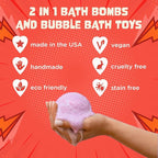 Superhero Boys Bath Bombs with Surprise Hero Toys Inside (12 Pack) - Large Bubble Bomb, Fruity Scents, Relaxing Aromas - Ideal Birthday Gift for Kids by Two Sisters