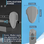 Oven Lock Child Safety, 1 Pack, Oven Door Lock Child Safety, Oven Baby Proofing, Heat-Resistant, Durable & Easy to Install Oven Safety Locks for Toddlers, Baby Proof Oven (Grey)