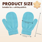 Baby Winter Mittens Toddler Stretch Knit Gloves Magic Warm Glove for Baby Boys Girls