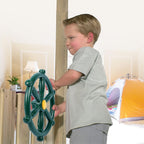 RedSwing Playground Accessories for Kids, Play Set Attachments with Pirate Ship Wheel and Telescope for Outdoor Backyard, Swing Set Replacement for Treehouse, Easy to Set Up