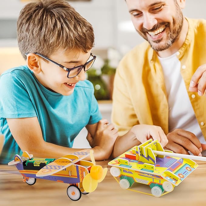 STEM Kits for Kids Age 8-10, STEM Toys for Boys Age 8-12, Science Experiments Robotics Engineering Projects Crafts Robot Building Activities for 6 7 8 9 10 11 12 13 14 Year Old Boys