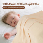 Muslin Swaddle Blankets, Nursery Receiving Blanket for Newborn, Baby Swaddle Wrap Soft Silky & Breathable, 3 Packs, 47 X 47In (Pink & Blue 3 Pieces)