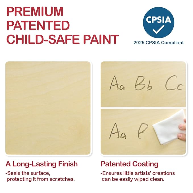 Monläurd® Wooden Diaper Changing Table with Storage – Baby Changing Station with Safety Guardrails & Double Doors, Durable Birch Wood Organizer for Nursery, Daycare & Home