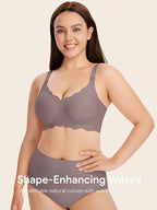 Angelhood Nursing Bras for Breastfeeding Ultra Comfort Seamless Maternity Bra Pack Wireless Pregnancy Bralette Bra Extender