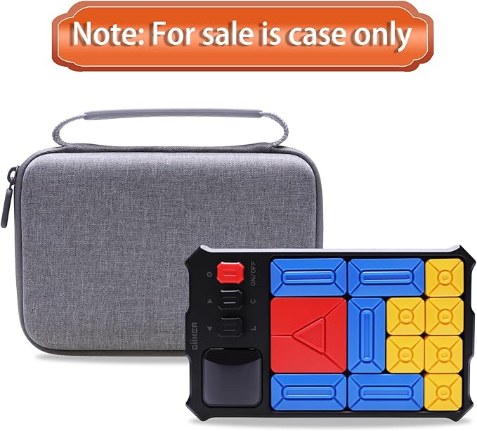 LTGEM Case Compatible with GiiKER Super Slide Puzzle Games, Gray