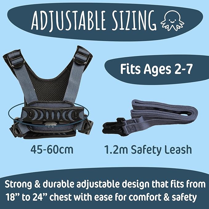 Hobble De Hoo Child Safety Harness | Premium Adjustable Toddler & Kids Harness Ages 2–7 | Autism Support