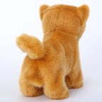 Electronic Walking Orange Cats, Realistic Interactive Puppy Pet Toy Cat, Walking, Barking,Wagging Tail & Talking,Present Pet Gifts for 3+ Year Boys Girls