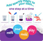 Dan&Darci Dino Soap Making Kit for Kids, Dinosaur Science Toys Kits, Gifts for Kid All Ages, DIY Activities Craft - Art Crafts Gift Set for Boys and Girls Age 3 4 5 6 7 8 12 Year Old Boy