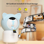 litokam 2K 4MP Security Camera Indoor, 5G/2.4G WiFi Baby Monitor with Camera and Audio, Pet Cam, Cry/Motion Detection, Night Vision, 2-Way Talk, Temp/Humidity Sensor(Can't Connect to Monitor)