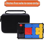 LTGEM Case Compatible with GiiKER Super Slide Puzzle Games, Black+Gray