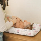 BROLEX Changing Pad Covers for Baby: Boy Girls Ultra Stretchy Soft 2 Pack Elephant Rabbit