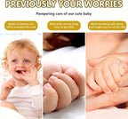 Baby Nail Trimmer Electric, 6 in 1 Rechargeable Baby Nail Clippers Manicure Set Grooming Kit for Toddler Infant or Adults (Yellow)