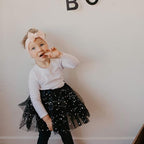 Parker Baby Cable Knit Nylon Headbands 5 Pack | Soft, Stretchy & Comfortable Bows for Girls | Adjustable, Soft to Touch & Knotted Headbands for Baby Girls | Baby Headwraps for Girls | Multiple Colors