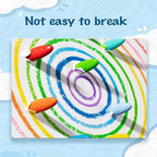 YPLUS Peanut Crayons for Kids, 36 Colors Washable Toddler Crayons, Non-Toxic Baby Crayons for ages 2-4, 1-3, 4-8, Coloring Art Supplies