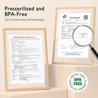 Momcozy Easy Pour Breastmilk Storage Bag, 8Oz, Temp-Sensing Color Change, 60 Count Milk Bag with Self Standing for Breastfeeding, No Leak Presterilized for Freezer, Recyclable & BPA Free