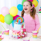 75 Pieces Cake Balls Topper Decorations Foam Cupcake Topper Mini Balloon Balls Cake Picks for Deco Birthday Party Wedding（Pink White Gold Series）