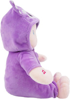 June Garden 12" Soothing Music Sweet Dolly Bedtime Owl - Interactive Stuffed Ultra Soft Talking Baby Doll for Birth and Up