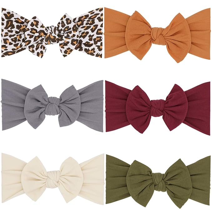 Baby Girls Headbands with Bows Infant Toddler Headwrap Hair Accessories