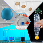 Science Kits for Kids 72+ Science Lab Experiments Erupting Volcano,Rainbow Rain,Artificial Snow Magic Chemistry Toy DIY Science Educational Learning Kit for Boys Girls