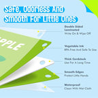 SpriteGru Alphabet Flash Cards, 52 Double Sided Cards, Uppercase & Lowercase Letter Cards, Letters and Sight Words Learning Cards for Preschool and Toddlers Learning