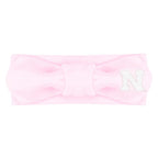 Creative Knitwear Nebraska Cornhuskers Infant Girls Pink Solid Hair Knot Headband Embroidered Logo - Size Newborn - 4T