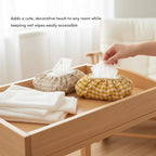 Baby Wipes Cover – Universal Size, One Size Fits All Wipes Packages | Muslin Cotton Tissue Cover for Nursery, Diaper Bag & Changing Table, Station | Gingham & Neutral Patterns (3-Gingham Mint)